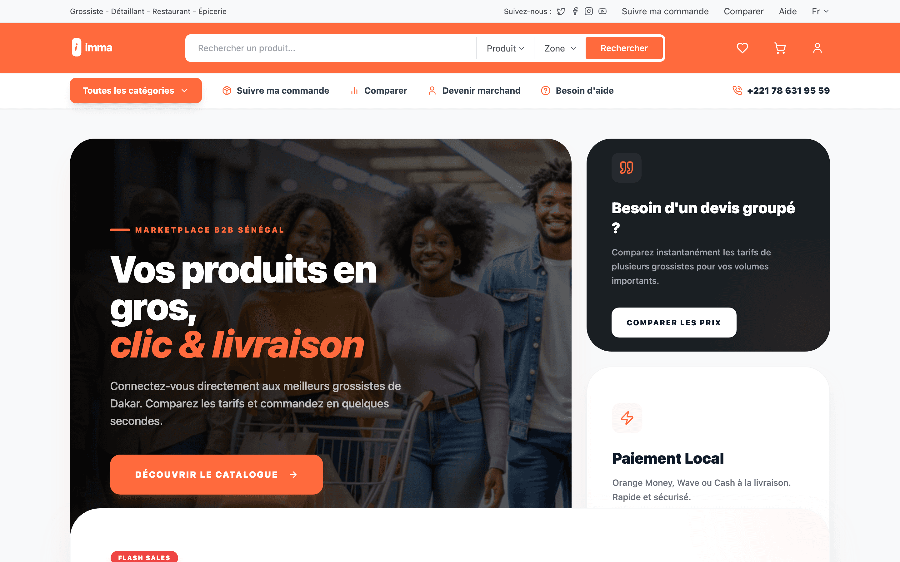 Interface de imma